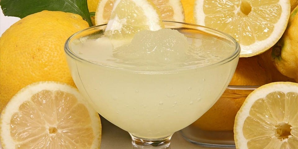 Рецепт лимонної граніти