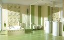 А також про те, що радять дизайнери, щоб зелений колір виглядав в інтер'єрі ванної кімнати максимально вигідно