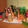 Фотозвіт конкурсу виробів з овочів і фруктів «Дари осені» в середній групі